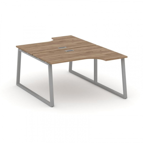 Style Project Рабочая станция эргоном. SN-6T1.DRPA-022 Акация Лорка/Металл Антрацит/Заглушка Пластик фото 10