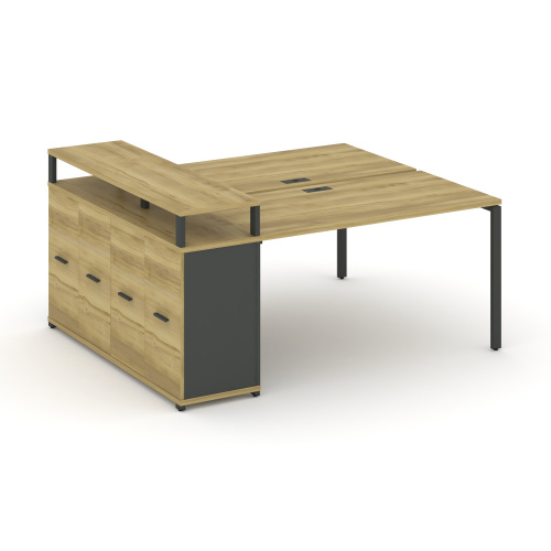 Бенч-система с опорным распашным шкафом Concept CN.DRS-222 фото 4