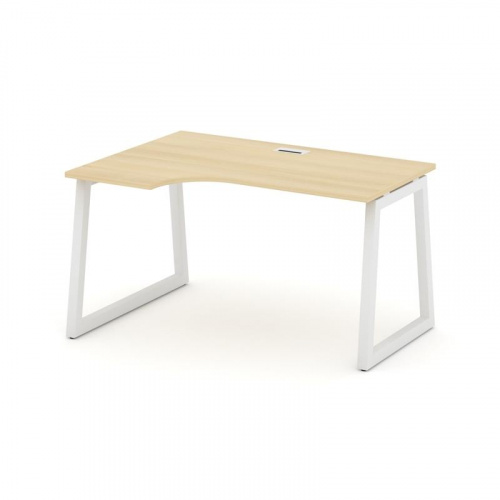 Style Project Стол рабочий эргоном. SN-5T1.SPA-001(L) Акация Лорка/Металл Антрацит/Заглушка Пластик фото 21