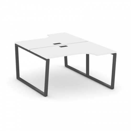 Style Project Рабочая станция эргоном. SN-6T2.DRPA-011 Акация Лорка/Металл Антрацит/Заглушка Пластик фото 26