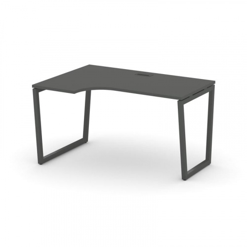 Style Project Стол рабочий эргоном. SN-4T2.SPA-011(L) Акация Лорка/Металл Антрацит/Заглушка Пластик фото 27