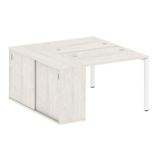 Бенч-система с шкафом-купе на П-обр. м/к Metal System БП.РС-СШК-1.1 фото 12