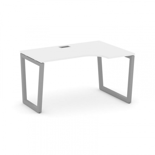 Style Project Стол рабочий эргоном. SN-5T2.SPA-022(R) Акация Лорка/Металл Антрацит/Заглушка Пластик фото 16