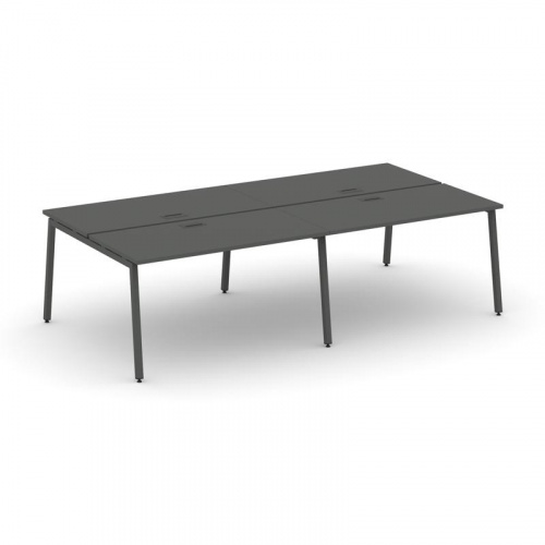 Style Project Рабочая станция 2-х сторон. SN-4A.DRS-042 Антрацит/Металл Белый 2360*1432*750 фото 25