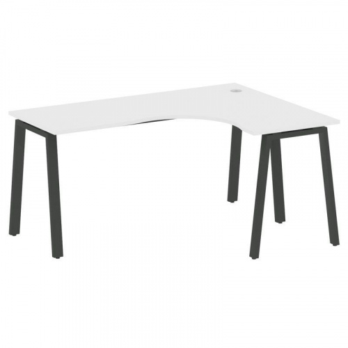 Стол офисный криволинейный Metal System БА.СА-4 (R) фото 4