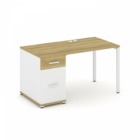 Стол офисный с опорной тумбой Concept CN.SP-405