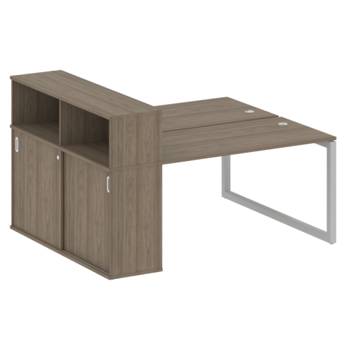 Бенч-система с шкафом-купе на О-обр. м/к Metal System Quattro 50БО.РС-СШК-2.3 фото 2