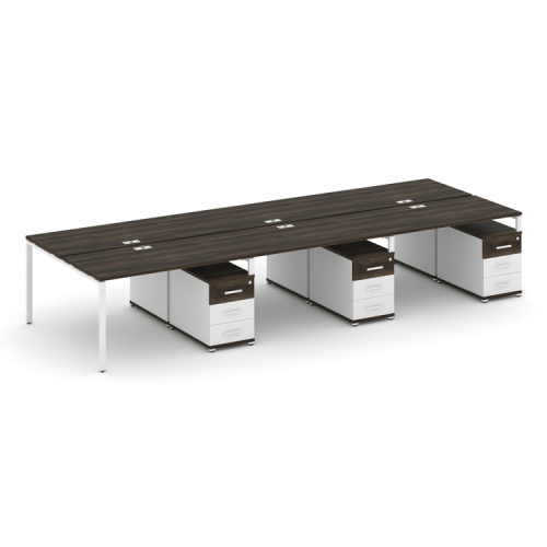 Бенч-система на 6 мест с 3 опорными тумбами Concept CN.DRS-351 фото 10