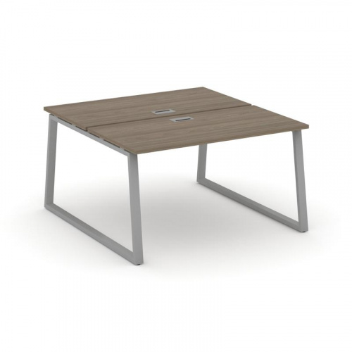 Style Project Рабочая станция 2-х сторон. SN-6T1.DRS-021 Акация Лорка/Металл Антрацит/Заглушка Пласт фото 14