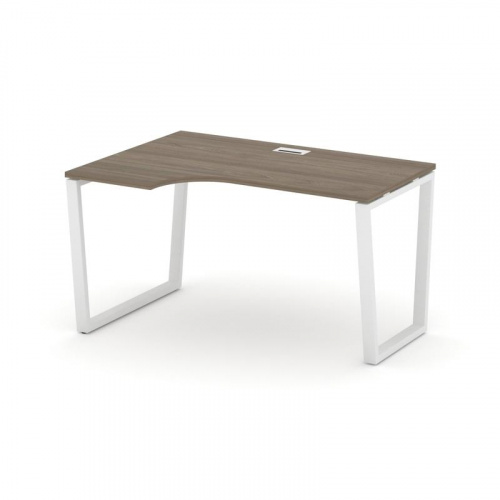 Style Project Стол рабочий эргоном. SN-6T2.SPA-002(L) Акация Лорка/Металл Антрацит/Заглушка Пластик фото 15