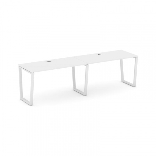 Style Project Рабочая станция 1 сторон. SN-6T2.ORS-011 Акация Лорка/Металл Антрацит/Заглушка Пластик фото 17