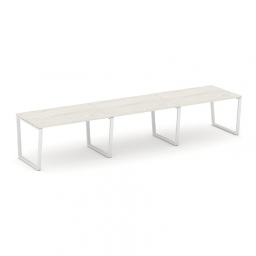 Style Project Стол переговорный SN-6T2.SPRG-022.3 Акация Лорка/Металл Антрацит 3540*980*750 фото 13