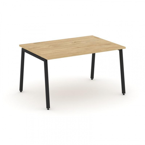 Style Project Стол переговорный SN-4A.SPRG-004.3 Дуб Табак/Металл Белый 1580*980*750 фото 5