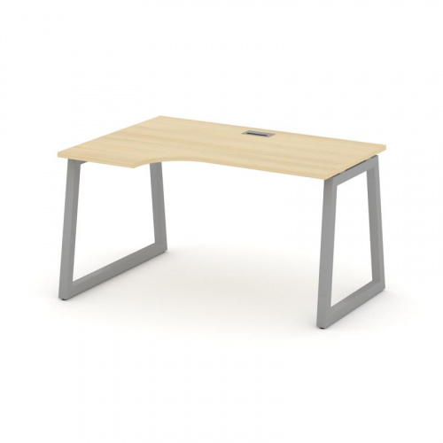 Style Project Стол рабочий эргоном. SN-5T1.SPA-001(L) Акация Лорка/Металл Антрацит/Заглушка Пластик фото 20