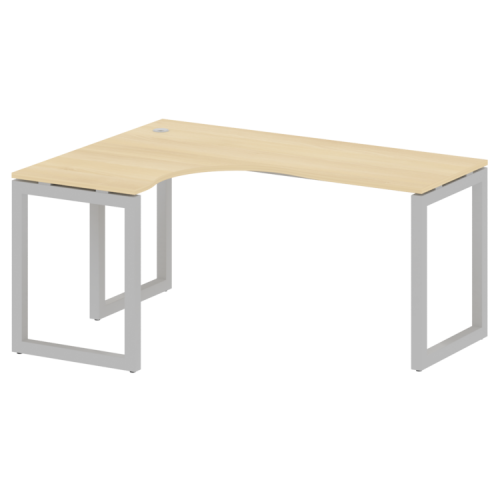 Стол криволинейный левый на О-обр. м/к Metal System Quattro 50БО.СА-4 (L) фото 5