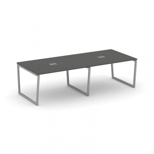 Style Project Стол переговорный SN-4T2.SPRG-044 Акация Лорка/Металл Антрацит/Заглушка Металл Антраци фото 17