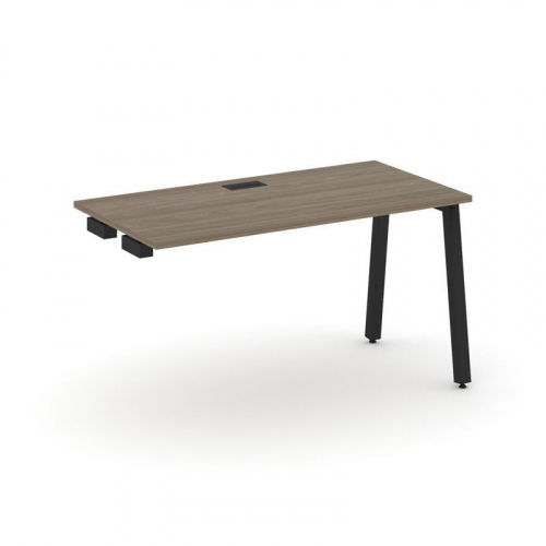 Style Project Стол-приставка к опор. элем. SN-5A.OPRS-024 Дуб Наварра/Металл Белый 1580*800*750 фото 9