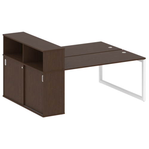 Бенч-система с шкафом-купе на О-обр. м/к Metal System Quattro 50БО.РС-СШК-2.4 фото 10