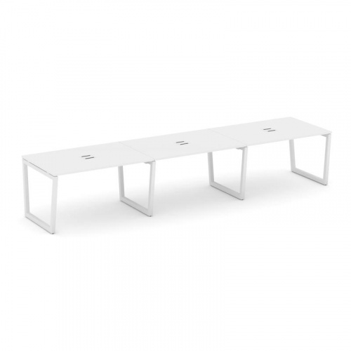 Style Project Стол переговорный SN-5T2.SPRG-021 Акация Лорка/Металл Антрацит/Заглушка Металл Антраци фото 17