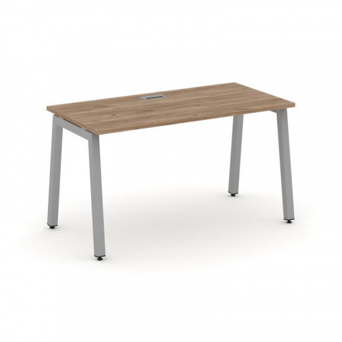 Style Project Стол письменный SN-5A.SP-021 Тиквуд Светлый/Металл Белый 980*800*750 фото 8