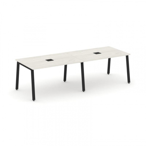 Style Project Стол переговорный SN-6A.SPRG-013 Дуб Наварра/Металл Антрацит 2760*980*750 фото 8