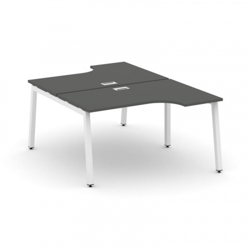 Style Project Рабочая станция эргоном. SN-5A.DRPA-002 Дуб Наварра/Металл Антрацит 1580*1232/1992*750 фото 15