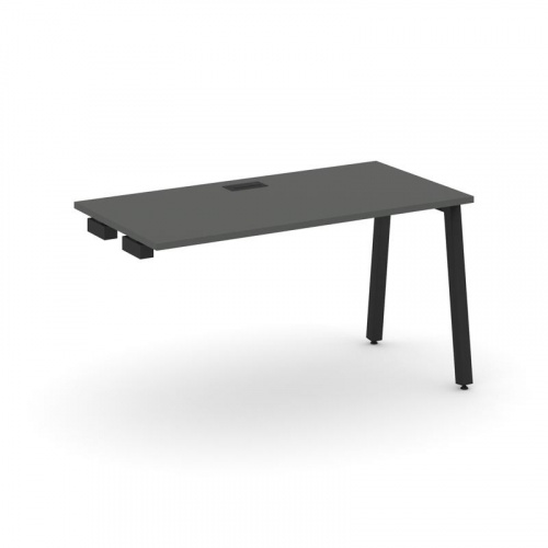 Style Project Стол-приставка к опор. элем. SN-5A.OPRS-024 Дуб Наварра/Металл Белый 1580*800*750 фото 8