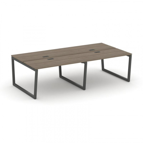 Style Project Рабочая станция 2-х сторон. SN-5T2.DRS-031 Акация Лорка/Металл Антрацит/Заглушка Пласт фото 25