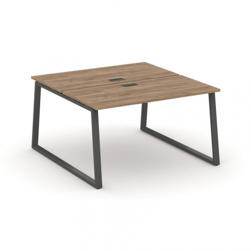 Style Project Рабочая станция 2-х сторон. SN-6T1.DRS-021 Акация Лорка/Металл Антрацит/Заглушка Пласт фото 23