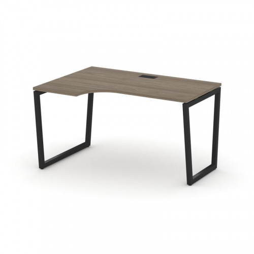 Style Project Стол рабочий эргоном. SN-4T2.SPA-011(L) Акация Лорка/Металл Антрацит/Заглушка Пластик фото 8