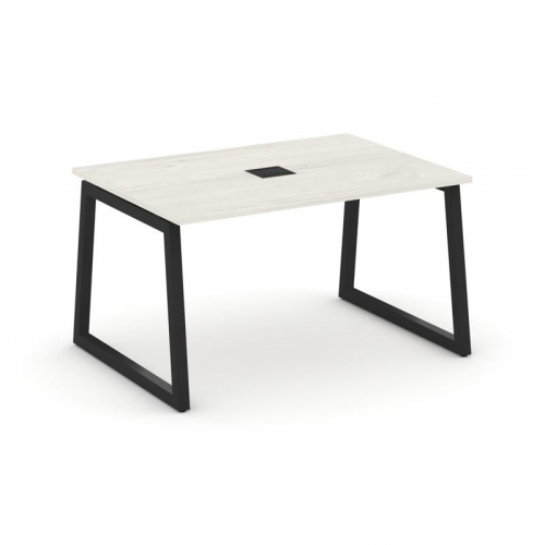 Style Project Стол переговорный SN-5T1.SPRG-004 Акация Лорка/Металл Антрацит/Заглушка Металл Антраци фото 4