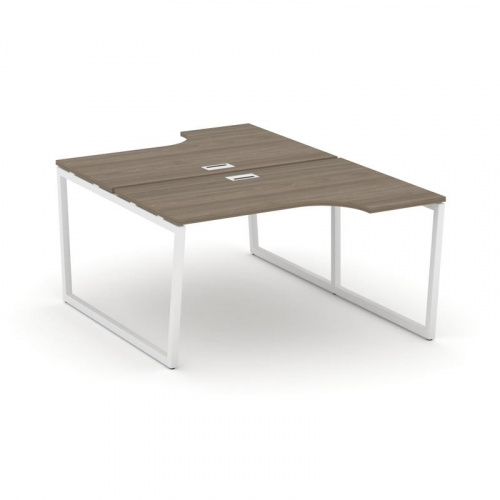 Style Project Рабочая станция эргоном. SN-4T2.DRPA-002 Акация Лорка/Металл Антрацит/Заглушка Пластик фото 14