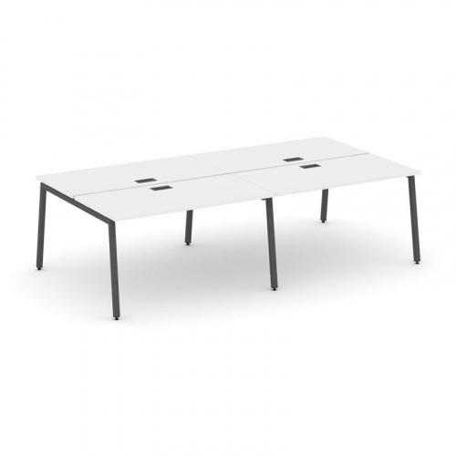 Style Project Рабочая станция 2-х сторон. SN-4A.DRS-042 Антрацит/Металл Белый 2360*1432*750 фото 18