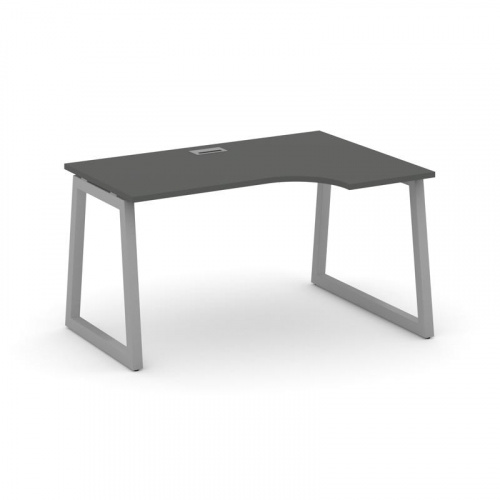 Style Project Стол рабочий эргоном. SN-5T1.SPA-012(R) Акация Лорка/Металл Антрацит/Заглушка Пластик фото 18