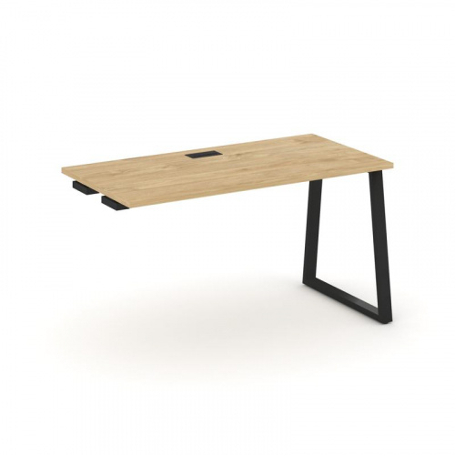 Style Project Стол-приставка к опор. элем. SN-6T1.OPRS-012 Акация Лорка/Металл Антрацит/Заглушка Пла