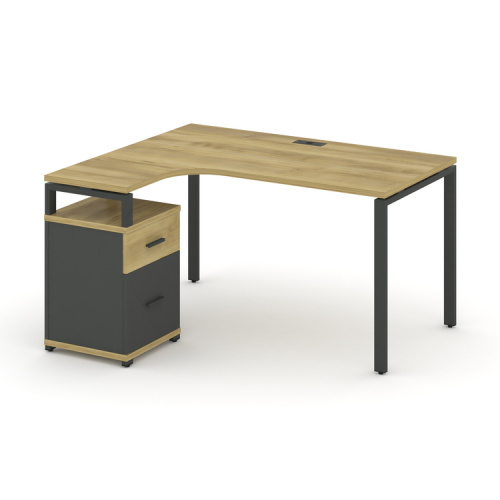 Стол эргономичный с опорной тумбой Concept CN.SA-308(L)