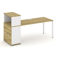 Стол офисный с опорным распашным шкафом Concept CN.SP-228