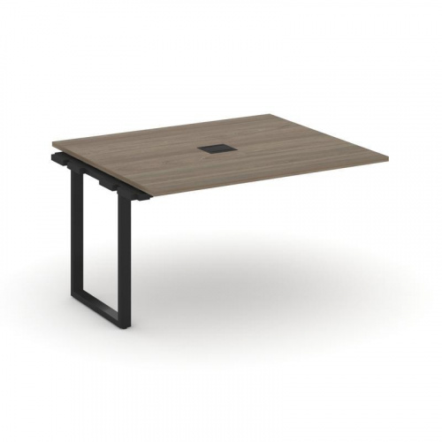 Style Project Проходной наб. элем. перег. стола SN-6O.NSPRG-032 Вяз Благородный/Металл Черный 1180*1 фото 28