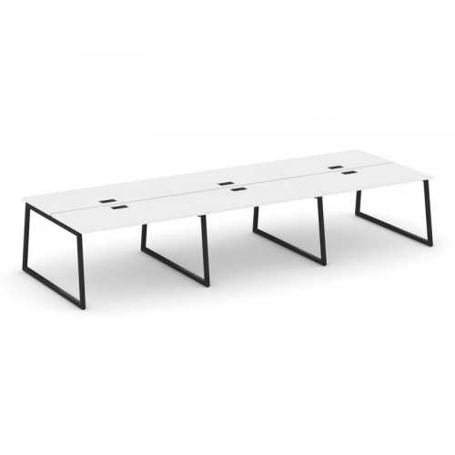 Style Project Рабочая станция 2-х сторон. SN-4T1.DRS-061 Акация Лорка/Металл Антрацит/Заглушка Пласт фото 6