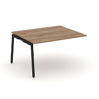 Style Project Проходной наб. элем. перег. стола SN-4A.NSPRG-032.3 Дуб Табак/Металл Черный 1180*1180*