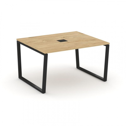 Style Project Стол переговорный SN-6T2.SPRG-033 Акация Лорка/Металл Антрацит/Заглушка Металл Антраци