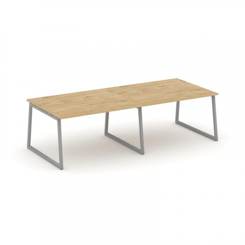 Style Project Стол переговорный SN-4T1.SPRG-044.3 Акация Лорка/Металл Антрацит 3160*1180*750 фото 3 Style Project Стол переговорный SN-4T1.SPRG-044.3 Акация Лорка/Металл Антрацит 3160*1180*750 фото 3