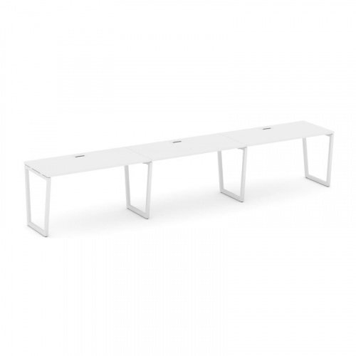 Style Project Рабочая станция 1 сторон. SN-4T2.ORS-041 Акация Лорка/Металл Антрацит/Заглушка Пластик фото 16