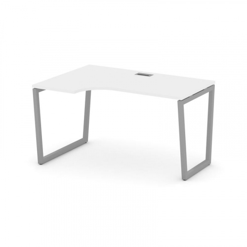 Style Project Стол рабочий эргоном. SN-4T2.SPA-011(L) Акация Лорка/Металл Антрацит/Заглушка Пластик фото 15