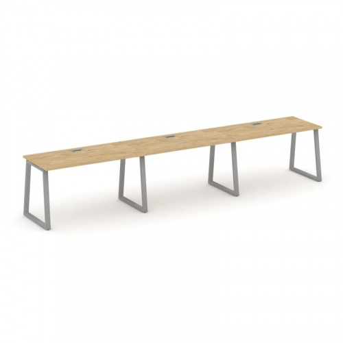 Style Project Рабочая станция 1 сторон. SN-6T1.ORS-051 Акация Лорка/Металл Антрацит/Заглушка Пластик фото 2