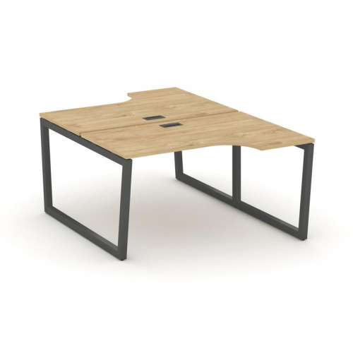 Style Project Рабочая станция эргоном. SN-5T2.DRPA-002 Акация Лорка/Металл Антрацит/Заглушка Пластик фото 22