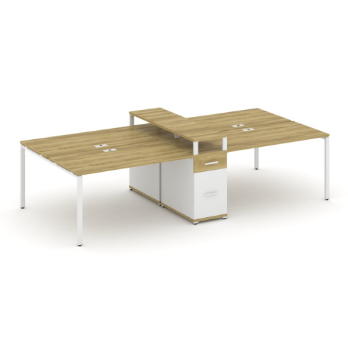 Бенч-система на 4 места с 1 опорной тумбой Concept CN.DRS-439 фото 11