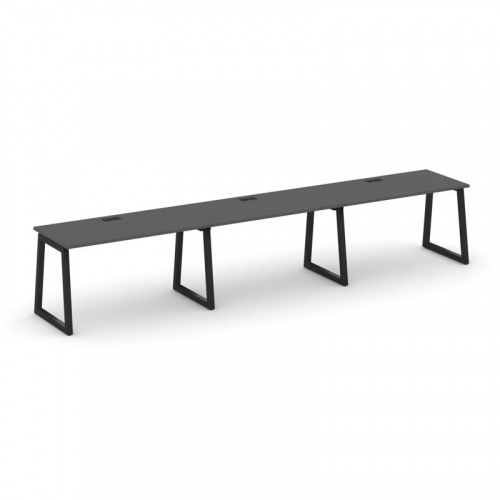 Style Project Рабочая станция 1 сторон. SN-5T1.ORS-053 Акация Лорка/Металл Антрацит/Заглушка Пластик фото 8