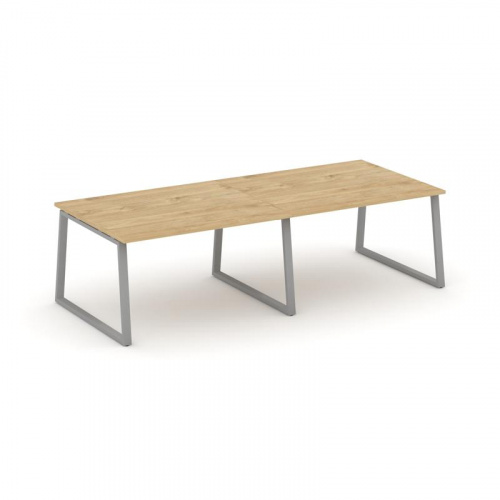 Style Project Стол переговорный SN-6T1.SPRG-042.3 Акация Лорка/Металл Антрацит 2360*1180*750 фото 3 Style Project Стол переговорный SN-6T1.SPRG-042.3 Акация Лорка/Металл Антрацит 2360*1180*750 фото 3