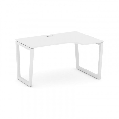 Style Project Стол рабочий эргоном. SN-5T2.SPA-022(R) Акация Лорка/Металл Антрацит/Заглушка Пластик фото 17